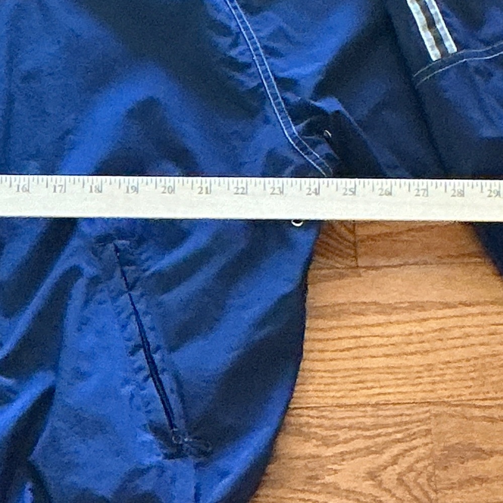 Nike Vintage 90's Men's Navy Bomber Jacket, Sz Large EUC - Picture 13 of 13